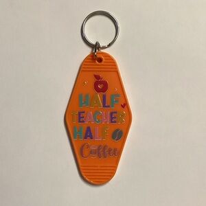 Orange Keychain for Teachers